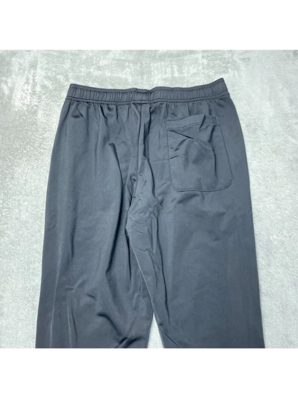 Adidas Tricot Men's M Black Athletic Track Pants Ankle Zip e1718